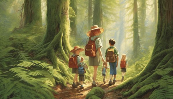 Le bois des lutins : des aventures familiales au cœur de la forêt
