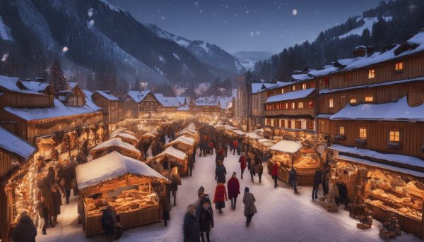 Plongez dans l’ambiance des marchés de Noël en Haute-Savoie