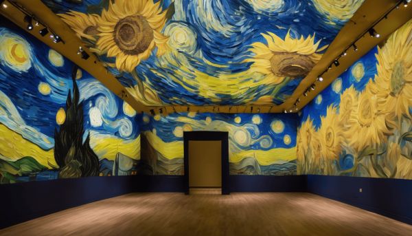 Vivre l’expérience immersive de van gogh en exposant son art